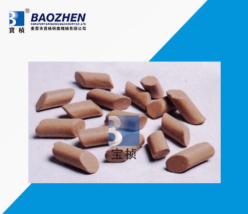 黄色陶瓷斜圆柱